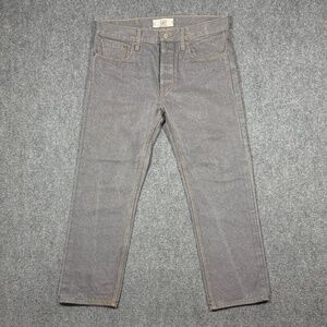 Levis 501 Jeans Mens 36x30 Gray Straight Fit Button Fly Casual Y2K 0249